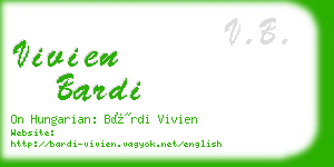 vivien bardi business card